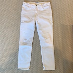 J Brand White Skinny Jeans Size 28